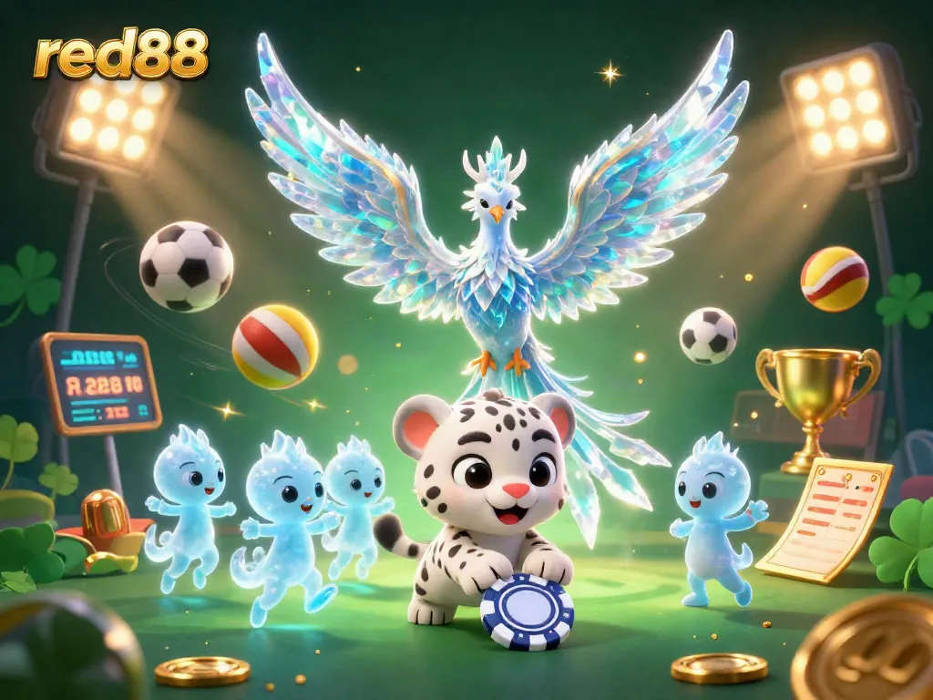 Explore red88’s thrilling ice-themed casino adventure with dynamic elements and magical creatures.