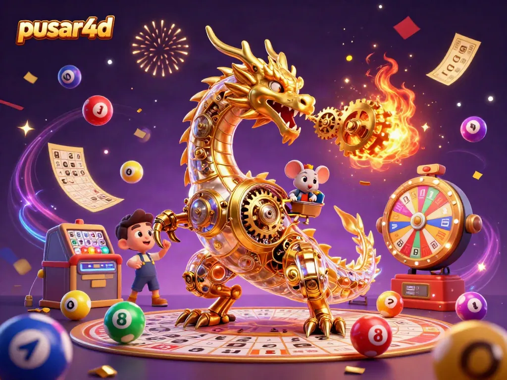Engage in exhilarating games at pusar4d with vibrant lottery balls and dynamic prize elements.