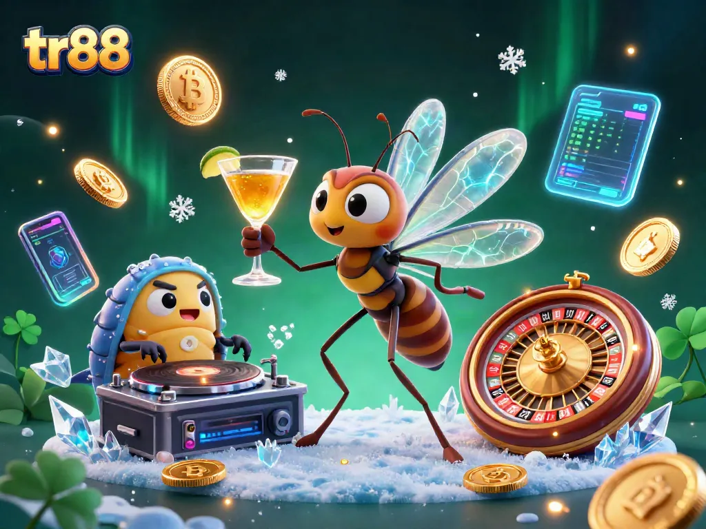Experience the vibrant world of tr88 with animated casino characters showcasing exciting gambling elements.