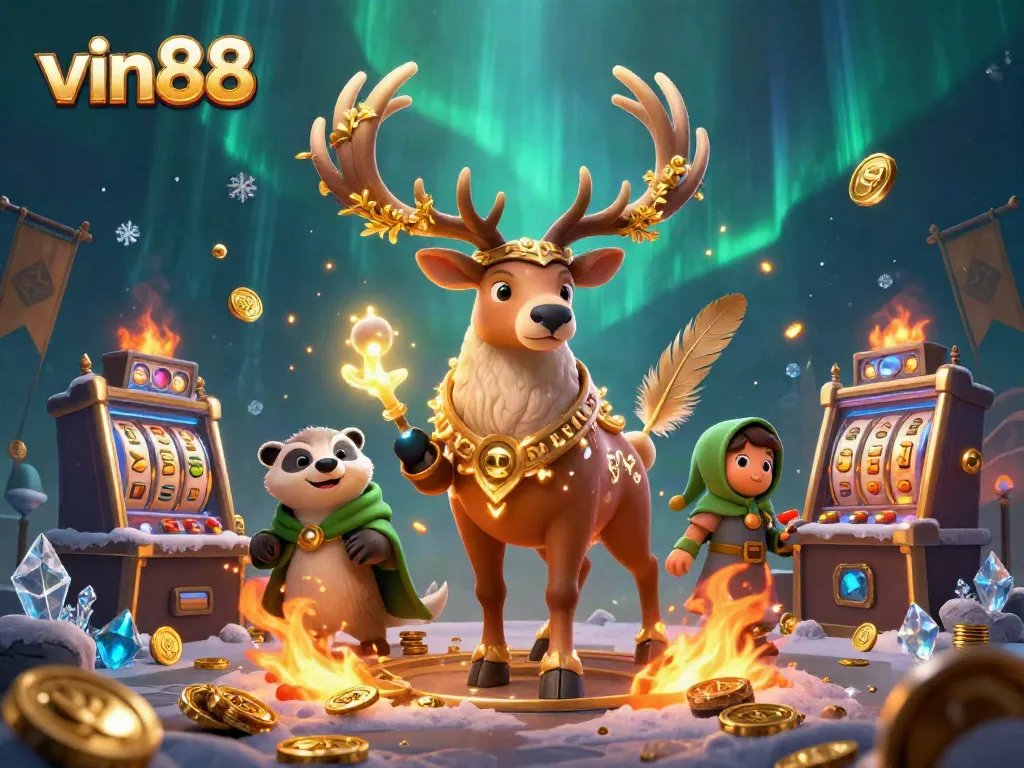 Experience thrilling moments at vin88 with vibrant slot machines and magical characters.