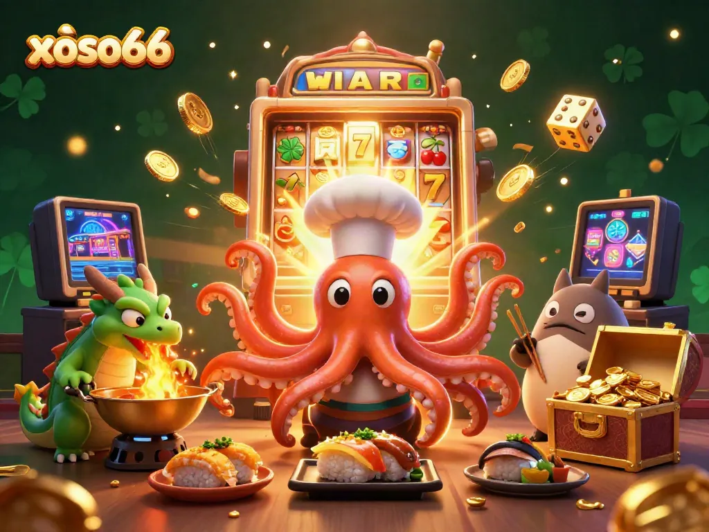 Experience exciting jackpots and unique dishes with xoso66's vibrant casino scene!