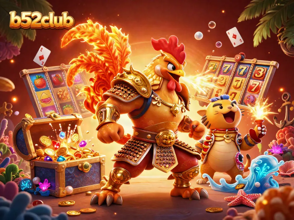 Engage with excitement at b52club featuring dynamic slot symbols and charismatic characters