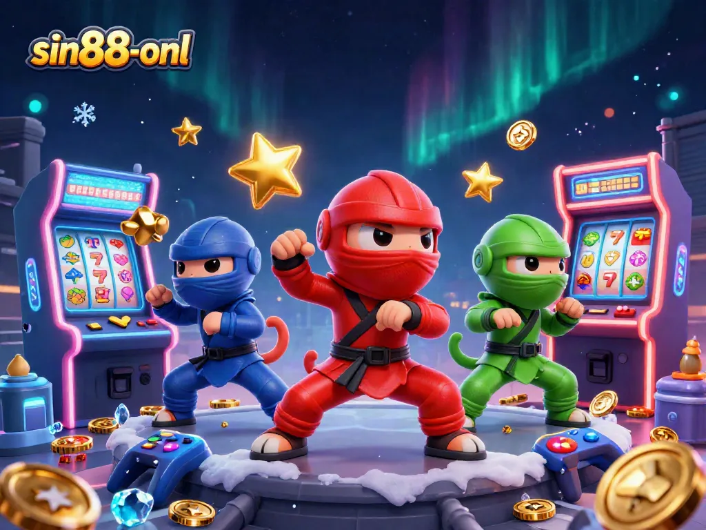 Experience thrilling gameplay at sin88-onl with colorful chameleons and exciting slot machines.