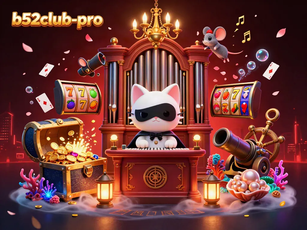 Engage in thrilling gameplay at b52club-pro with 3D rich casino elements and characters.